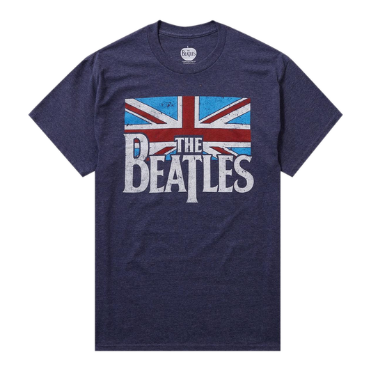 The Beatles Union Jack تيشيرت